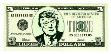 3 dollar bill