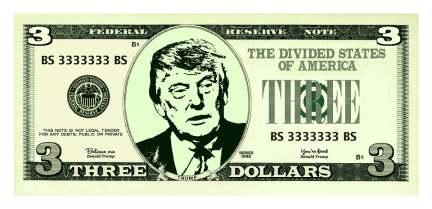 3 dollar bill