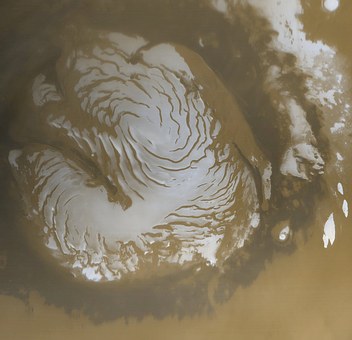 mars ice cap